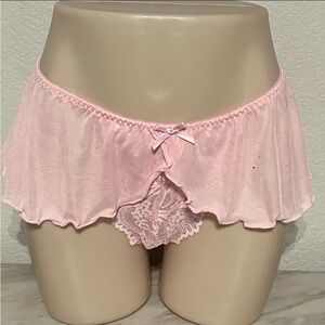Elegant Pink Lace Women's Intimate